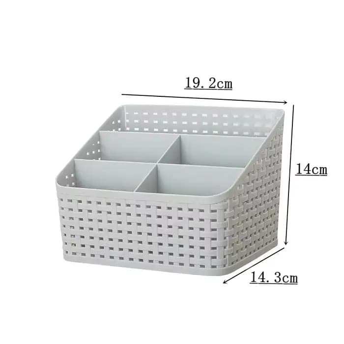Boîte de rangement de maquillage pour bureau de cosmétiques, étui de rangement de soins de la peau,