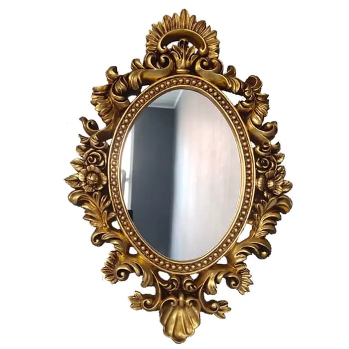 Miroir de maquillage mural moderne salle de bains nordique Vintage