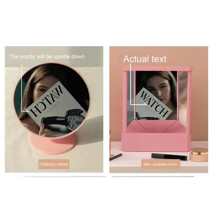 Miroir de Maquillage de Précision à Image Réelle Non-Inversée
