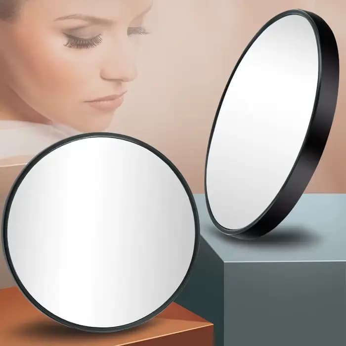 9cm 5x/10x/15x miroir grossissant ventouse Mini