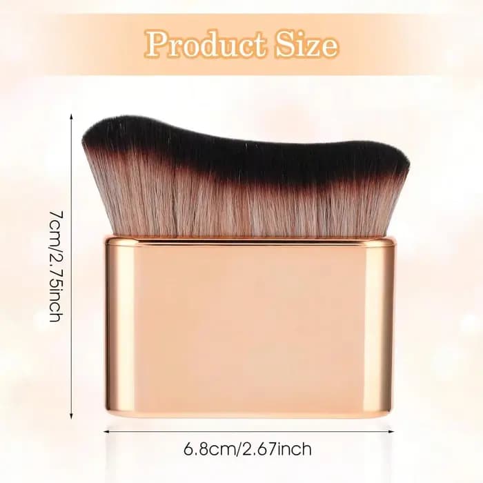 Brosse autobronzante Brosse de maquillage pour le corps douce Brosse autobronzante portable Brosse p