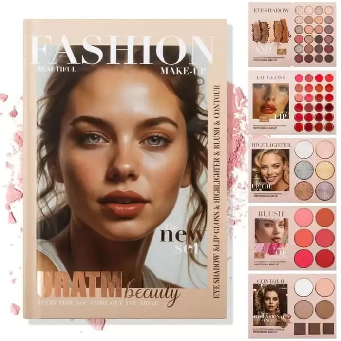 Palette de livres de beauté multicouches de 67 couleurs
