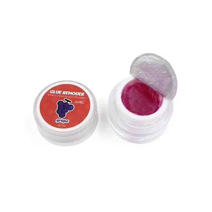 Dissolvant de colle pour cils, odeur parfumée, crème d'élimination de saveur de fruit, professionnel