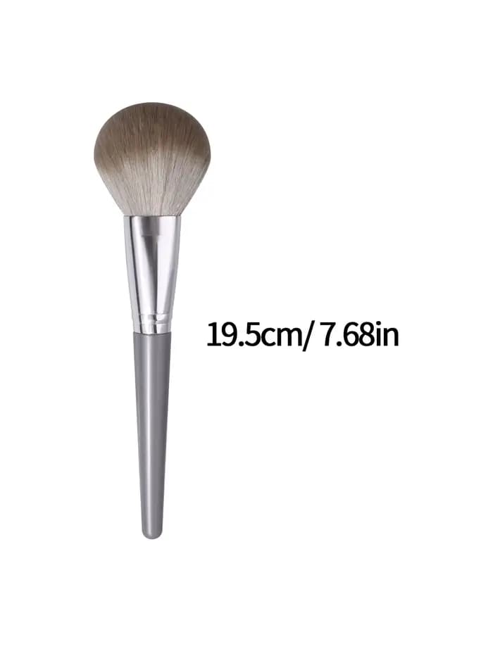 Pinceau à poudre volumineux en poils synthétiques doux