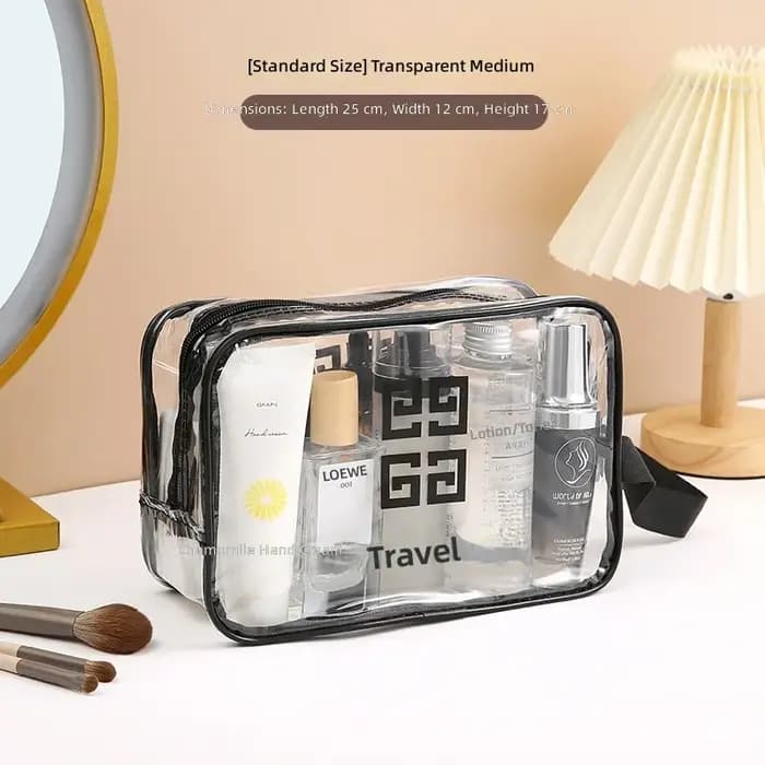 Trousse de Toilette Double Couche Imperméable pour Voyage