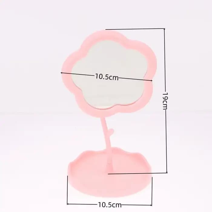 Miroir avec plateau à accessoires