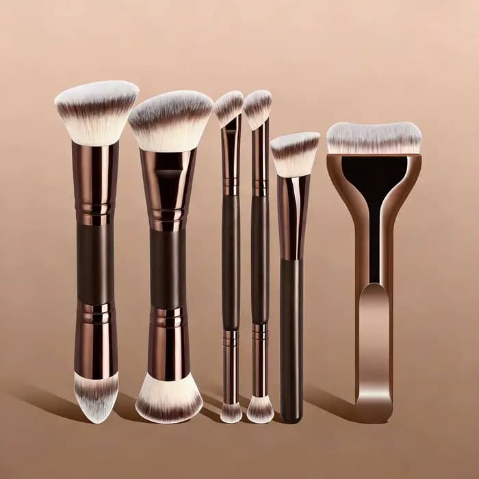 Ensemble de pinceaux de maquillage professionnels 6/10/18 pièces, pinceaux de maquillage portables d