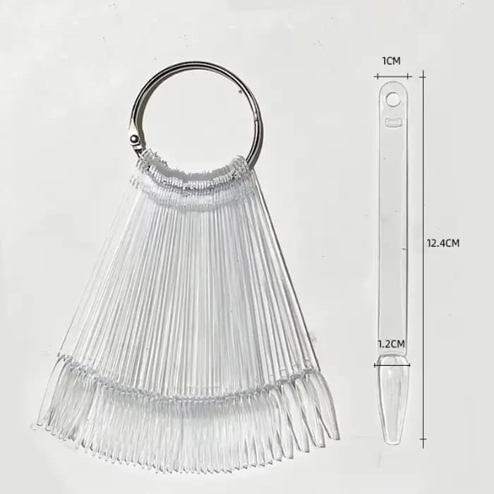 Produits pour ongles 50 couleurs carte en éventail pour vernis à ongles carte de vernis à ongles pra