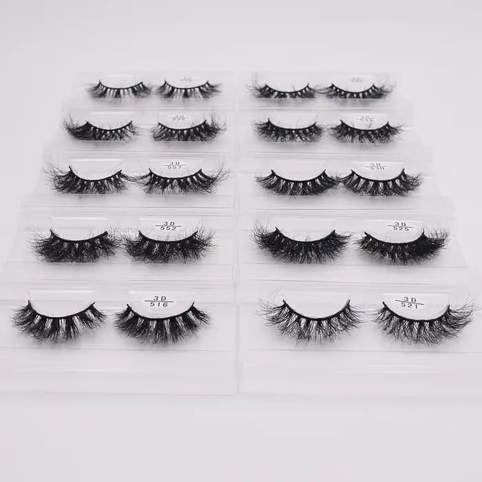 RED SIREN – Faux-cils en vison, doux, pelucheux, naturels, salissants, maquillage, vente en gros, 5