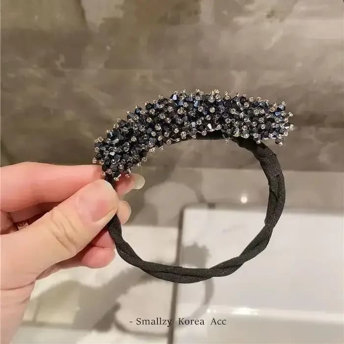 Bandeaux de cheveux en cristal pour femmes et filles