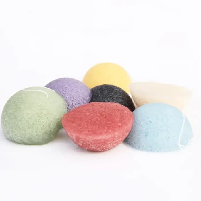 Éponge de lavage du corps Konjac bio doux