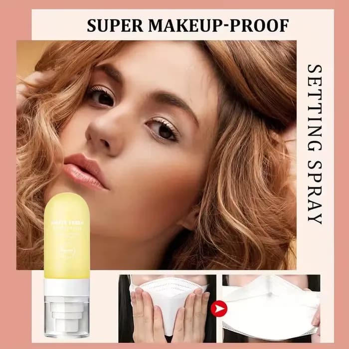 1 Spray fixateur de maquillage hydratant
