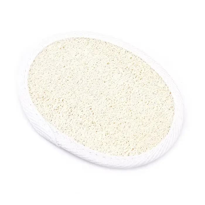 Éponge Luffa naturelle pour le visage et le corps, 1 pièce, 10x14cm