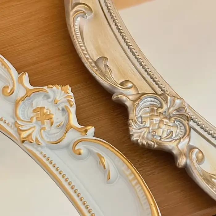 Miroir de maquillage décoratif