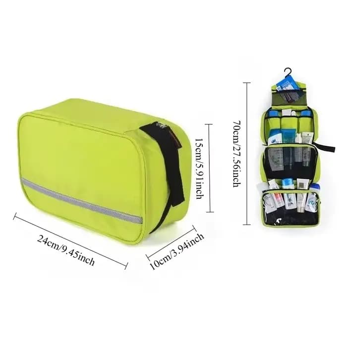 Nouvelle Trousse de Toilette de Voyage Suspendue pour Hommes et Femmes