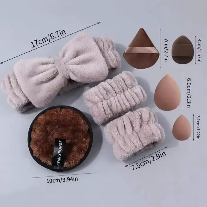 Ensemble de 33 pinceaux de maquillage professionnels pour débutants - Kit
