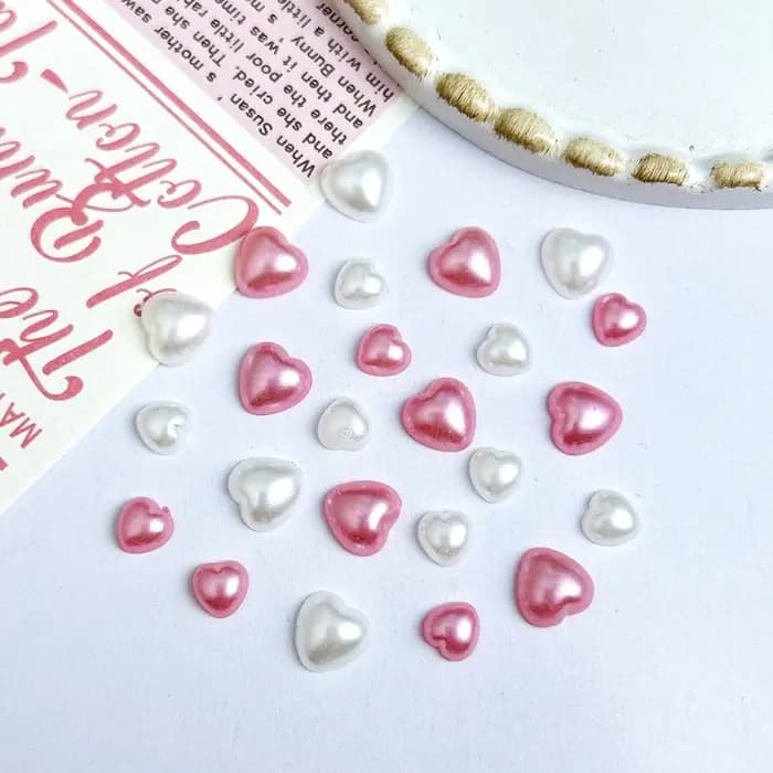Breloques mélangées en résine 3D pour Nail Art