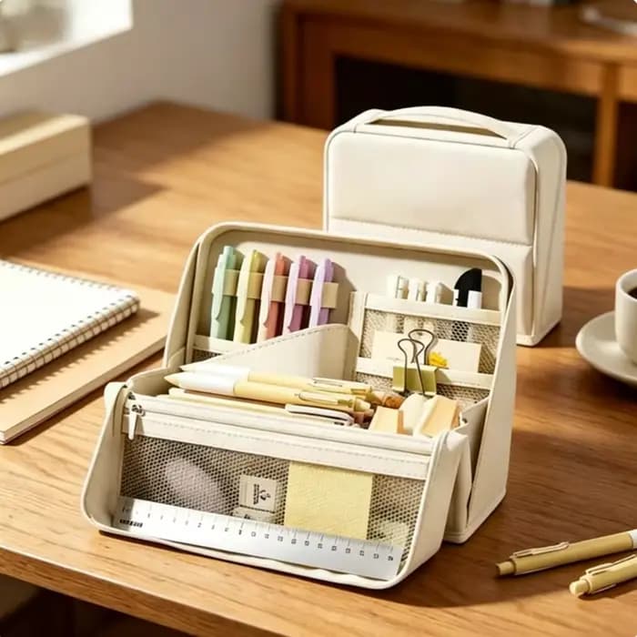 Trousse à crayons de grande capacité