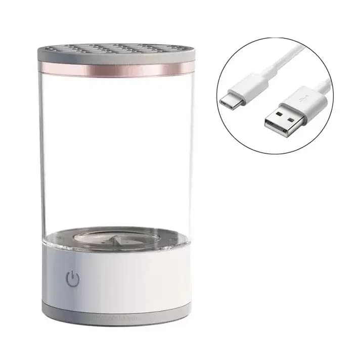 Nouvelle machine à nettoyer les pinceaux de maquillage électrique automatique rotative