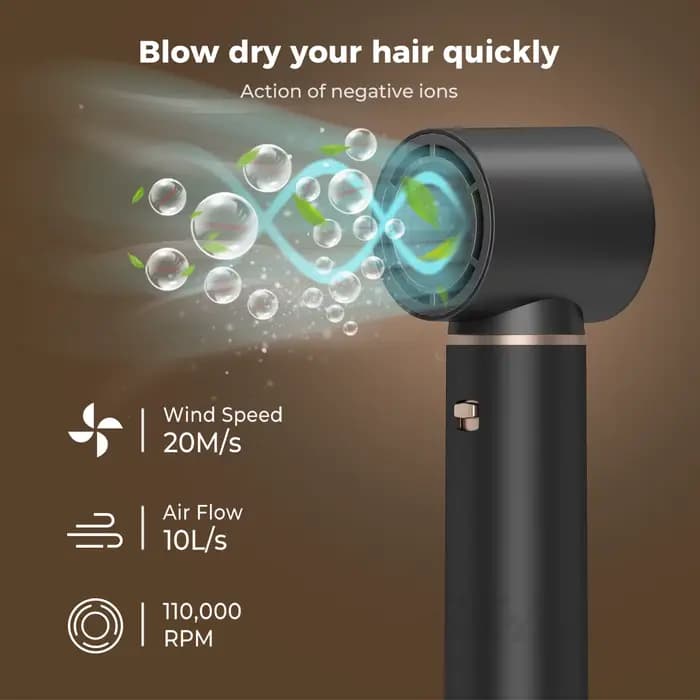 Brosse sèche-cheveux 5 en 1 UKLISS, brosse sèche-cheveux, boucleur à air chaud, styler à air chaud,