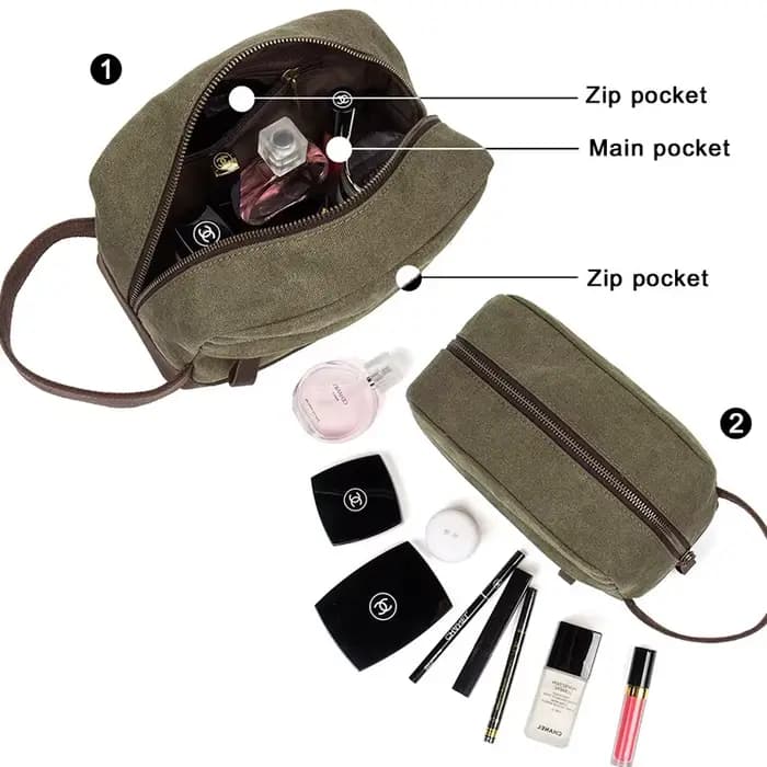 Trousse de toilette de voyage pour hommes