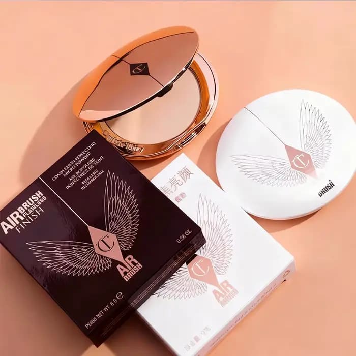 Poudre fixante hydratante et matifiante longue tenue pour le maquillage des femmes