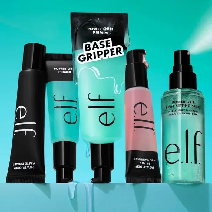 75ml ELF Power Grip apprêt Texture Jumbo rafraîchissant facile absorber hydrater raffermissant pour le visage purifiant hydratant lissage de la peau