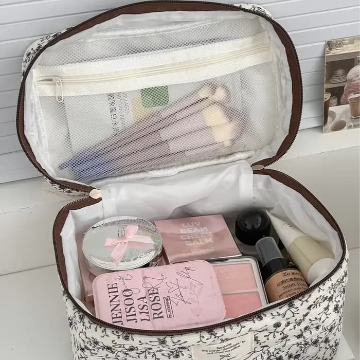 Trousse de Toilette Grande Capacité pour Fille