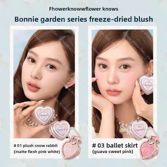 Flower Knows ALL IN ONE Kit de Maquillage 10 pièces Bonny Garden Iris – Coffret Cadeau avec Baume à