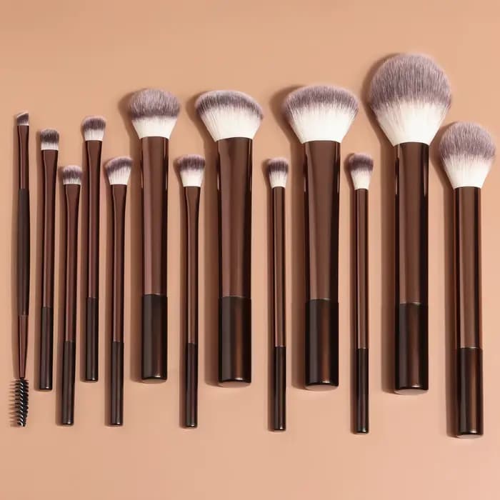 Ensemble de pinceaux de maquillage, 13 pièces, fond de teint, correcteur, poudre, fard à paupières,