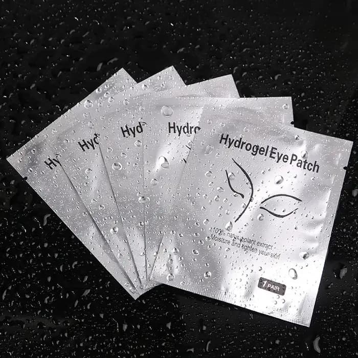 50 paires de patchs pour cils sous les yeux, coussinet d'isolation pour les yeux, élimine l'hydrogel