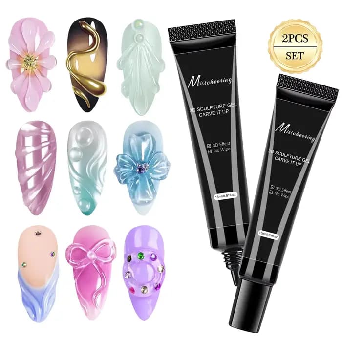 Gel de modélisation 3D pour Nail Art