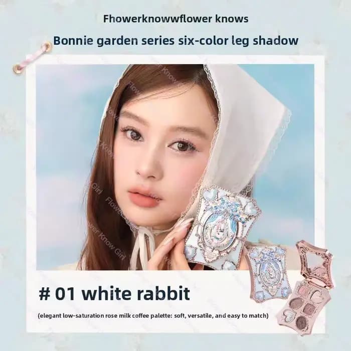 Flower Knows ALL IN ONE Kit de Maquillage 10 pièces Bonny Garden Iris – Coffret Cadeau avec Baume à