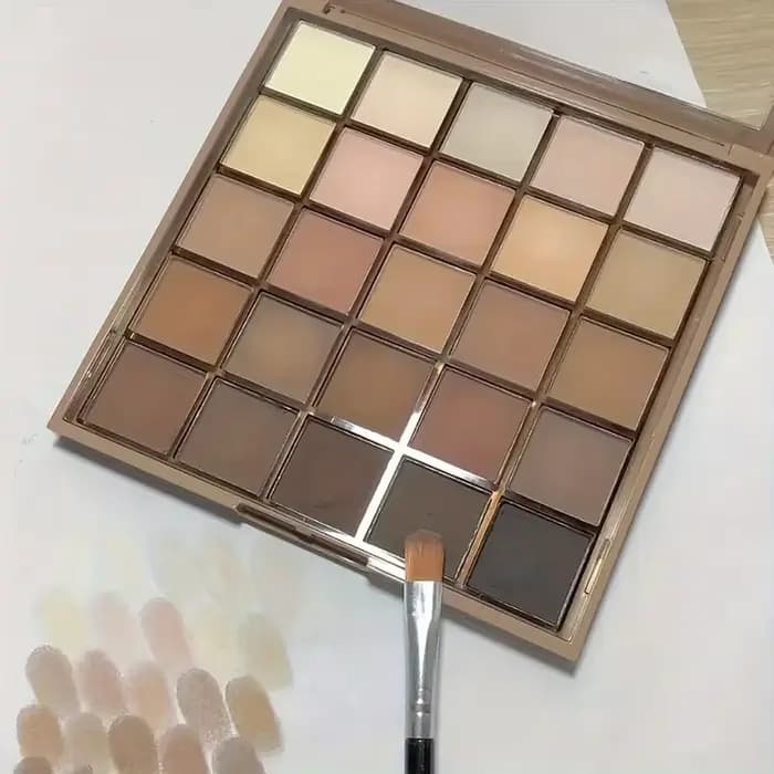 Palette de fards à paupières 25 couleurs