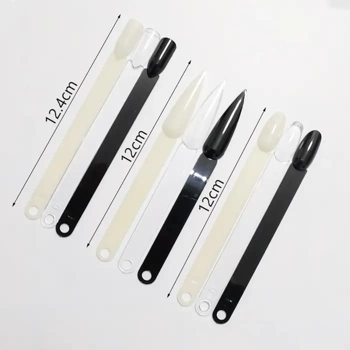 80/50/20 pièces bâtons d'affichage des ongles échantillon des ongles faux ongles conseils vernis à o