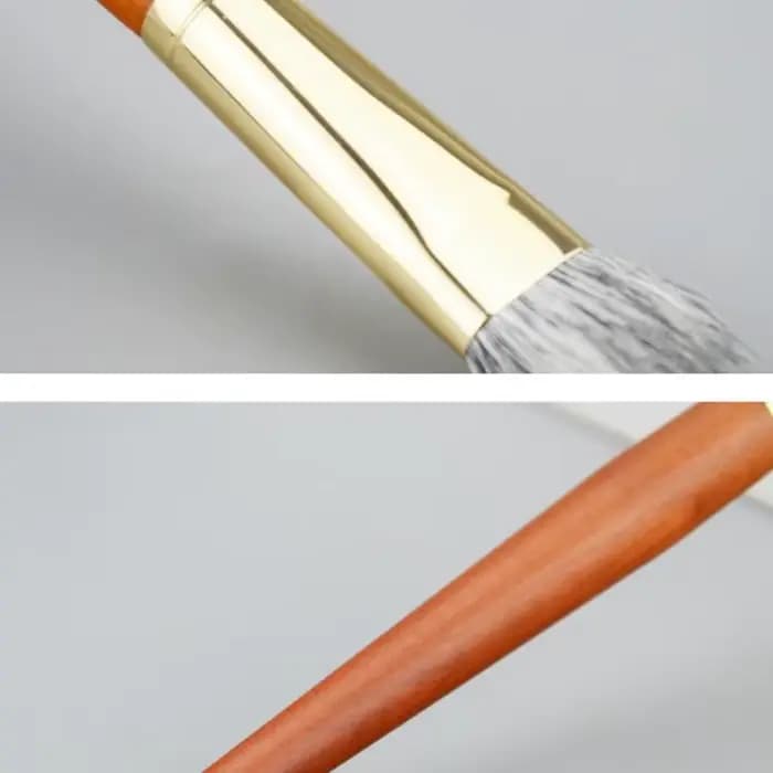 Brosse à Blush en cheveux naturels