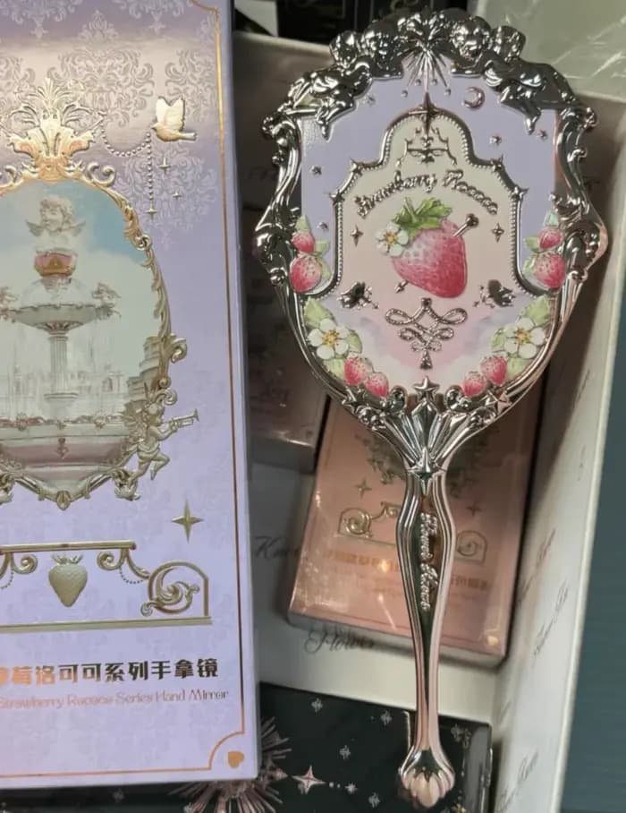 Flower Knows – miroir de Table en Relief du 9e anniversaire
