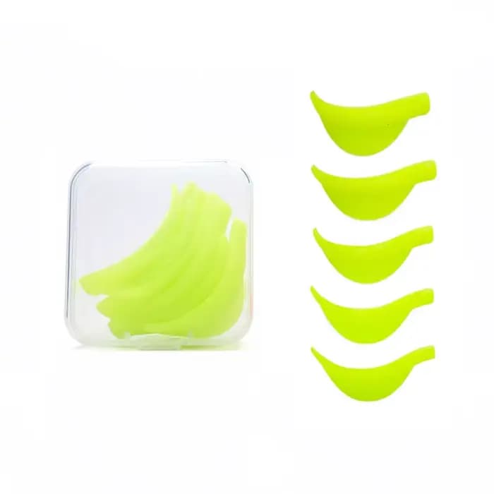 5 paires de coussinets de levage de recourbe-cils 3D, tiges de permanente, coque en Silicone, Kit de