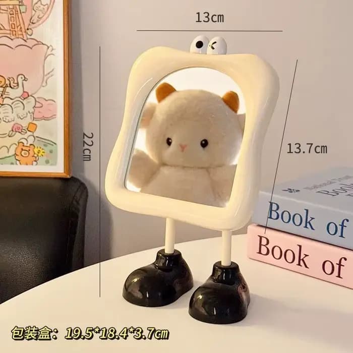 Miroir de maquillage de bureau pour femmes