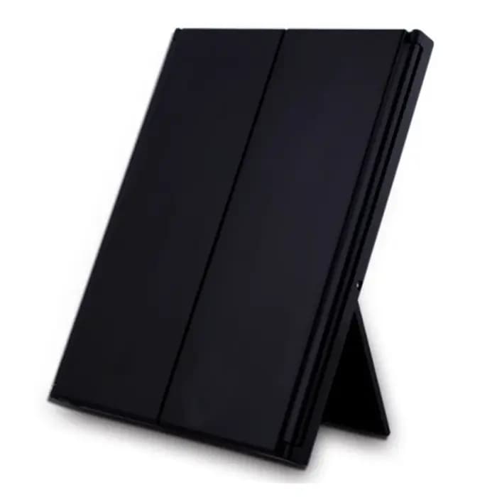 Miroir de maquillage Portable à trois côtés LED