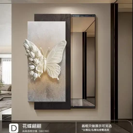 Miroir de voyage Design sur pied