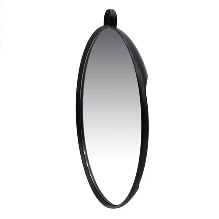 Miroir de maquillage mural HD rond, miroir de coiffure portable pour salon de coiffure, cadeau pour