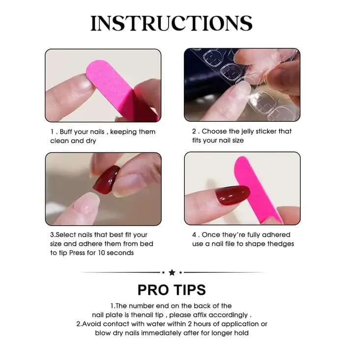 10 pièces à la main gothique presse sur ongles Punk foncé 3D Note de musique conception faux ongles