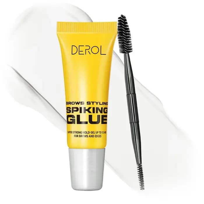 Colle à pointes imperméable pour sourcils
