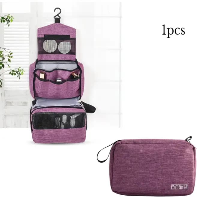 1 pièces suspendu pratique trousse de toilette voyage