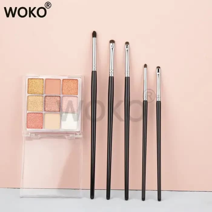Petits pinceaux de maquillage à doublure fumée, Eyeliner, brosse à taches de précision, brosse de ma