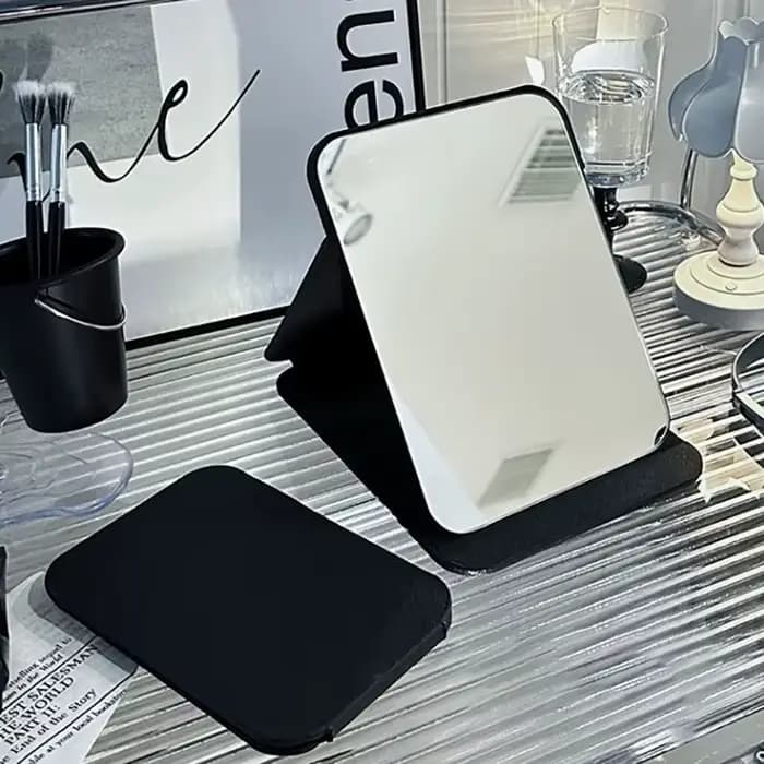 Miroir de maquillage portable de bureau