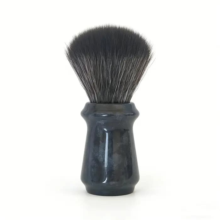 Dscosmetic DarkSpark nouvelle brosse à raser QL8 en poils synthétiques doux avec manche en résine pour le rasage humide
