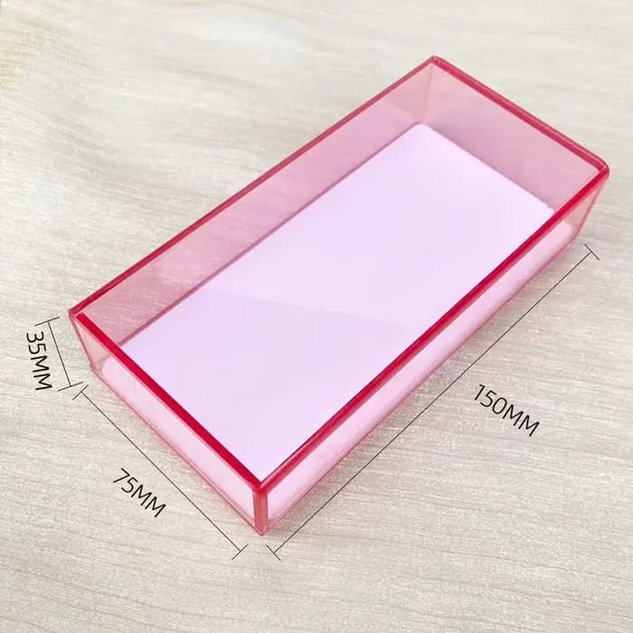 Boîte de rangement pour faux cils, organisateur de palette, tampon d'affichage de colle, support de