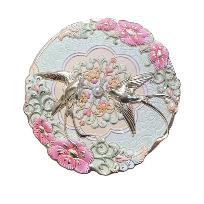 Miroir de maquillage Portable de style chinois